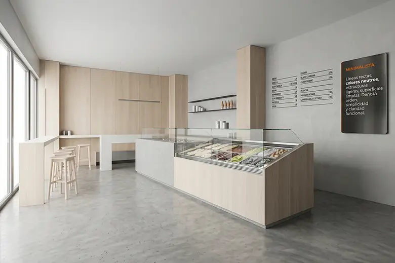 Mobiliario minimalista — referencia 4